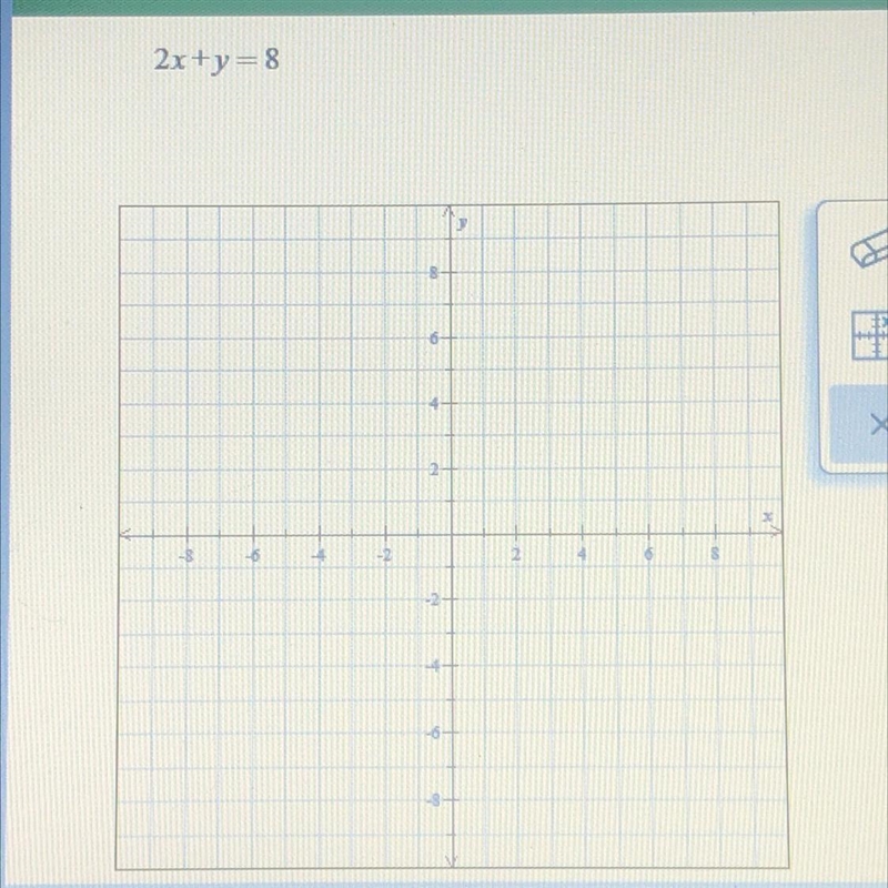 Please help it’s my homework. You have to graph the line.-example-1