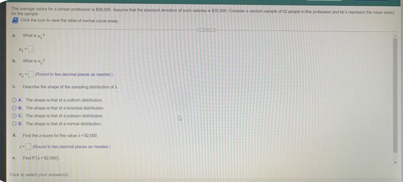 The average salary for a certain profession is 599,000. Assume that the standard deviation-example-1