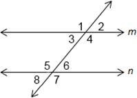 HELP!!!! Which of the following statements must be true to prove lines m and n are-example-1