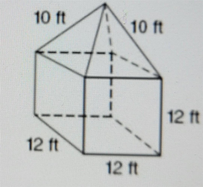 Please Help - Find the Volume I know the answer is 1982.0 ft³. However, I don't know-example-1