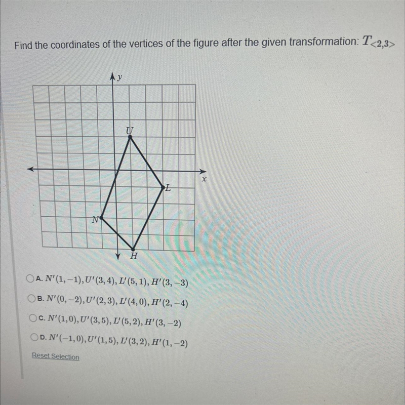 Find the coordinates of the vertices of the figure after the giver transformation-example-1