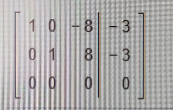 The matrix associated with the solution to a system of linear equations in x, y, and-example-1