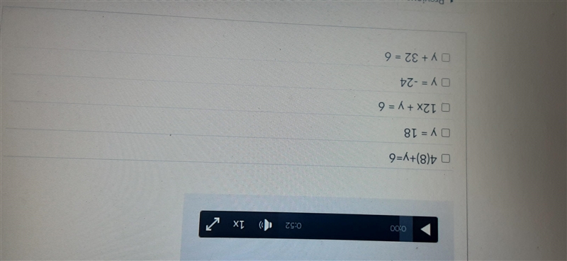 Select three equations that could represent a step in solving this system using the-example-2