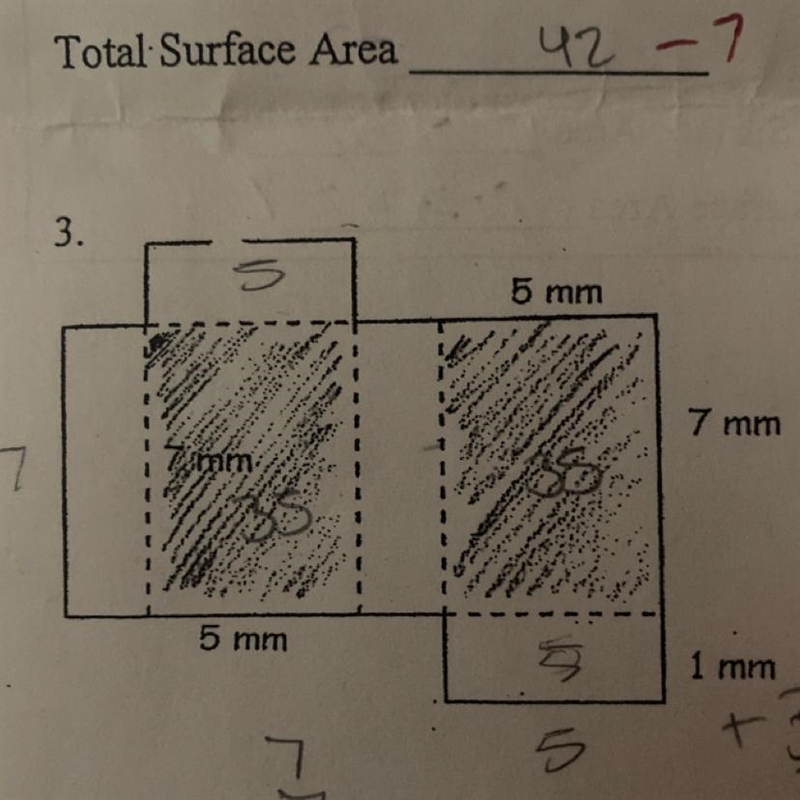 Please help me find the lateral surface area and the total surface area. You can ignore-example-1