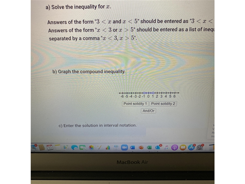 Consider the following compound inequality. 7-example-1