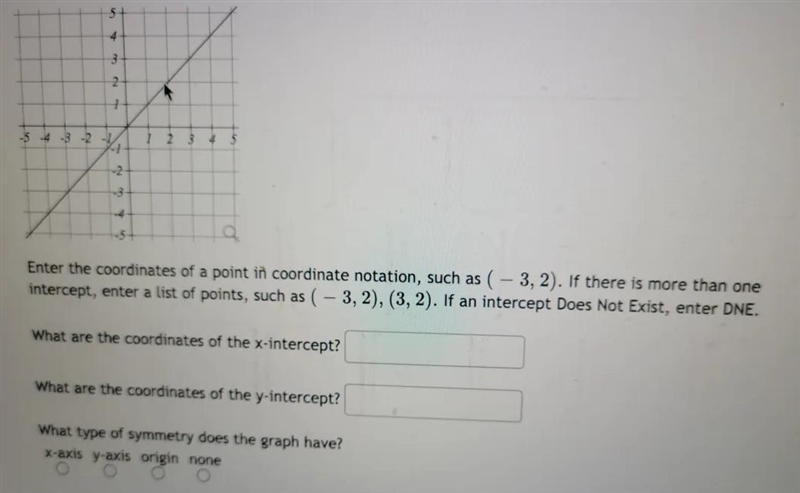 5+ 4 3 NG 1 1 -54-3 2 3 4 3 -5+ q 다 Enter the coordinates of a point in coordinate-example-1