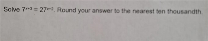 -Exponential and Logarithmic Functions-Solve the following. Round the answer to the-example-1