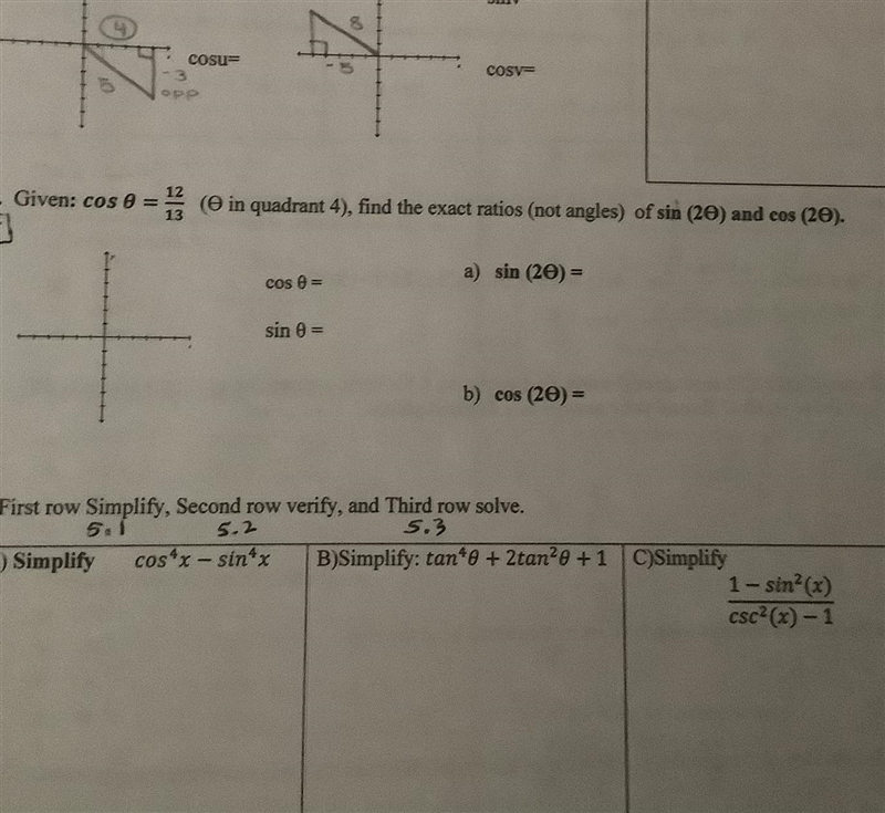 How do i solve number 2The drawings are already drawn.-example-1