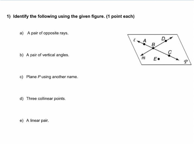 Can someone help me identify these things this is geometry-example-1