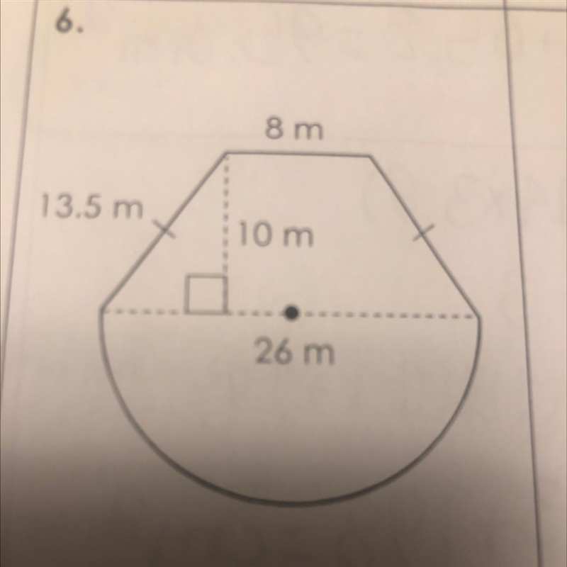 Find the perimeter and area-example-1