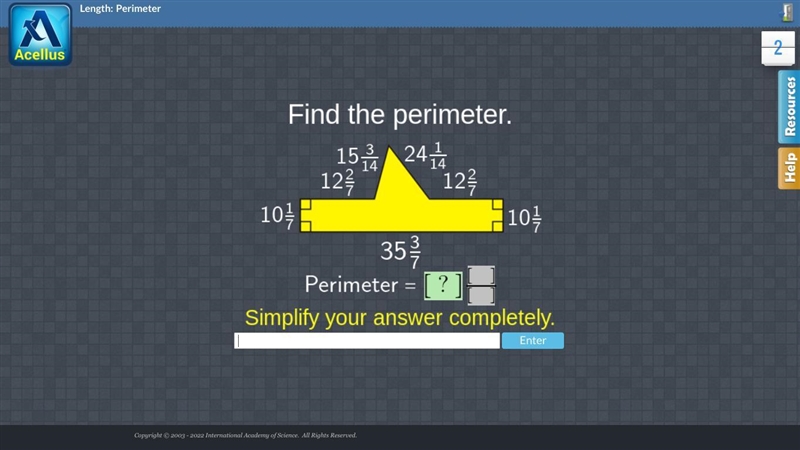 Find the perimeter ................-example-1