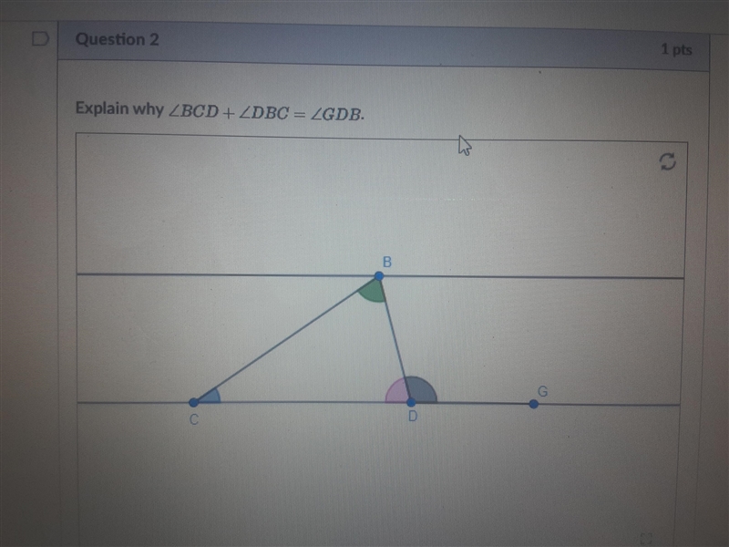 How do you solve a question that has one angle plus another angle equals another angle-example-1