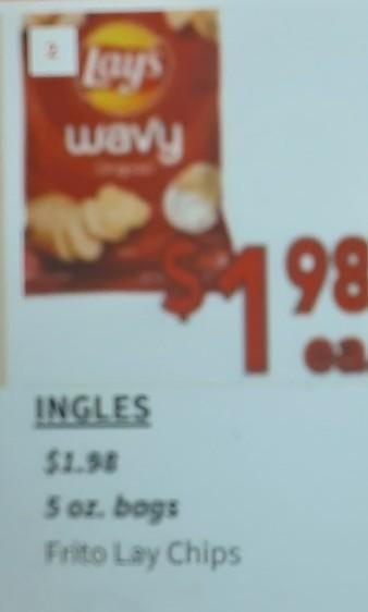 What is the unit rate or price per oz. of chips at ingles-example-1