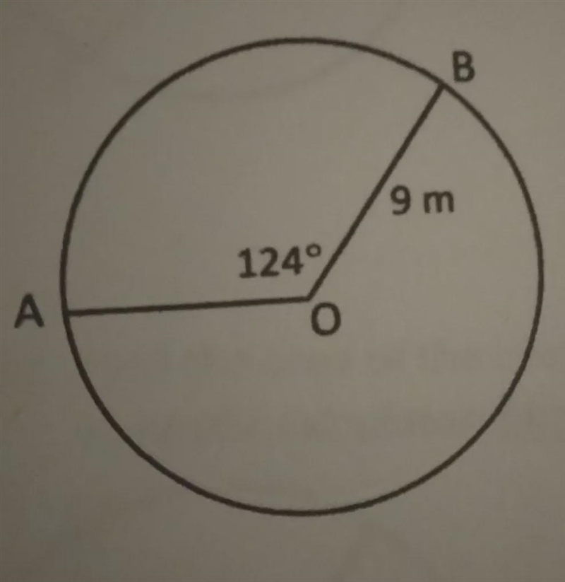 Determine the Arc Length of Arc AB. Give your answer two decimal places-example-1