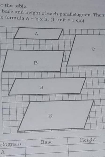 What is the base, height and area of parallelogram in this drawing.-example-1