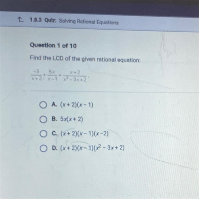 Pease help me find the least common denominator for this equation-example-1