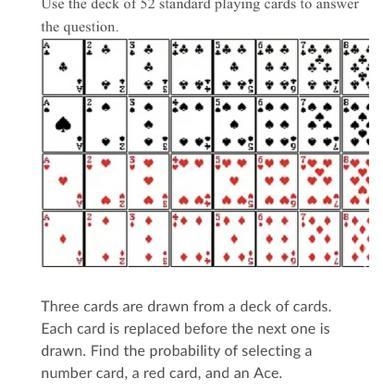 Use the deck of 52 standard playing cards to answer the question.-example-1