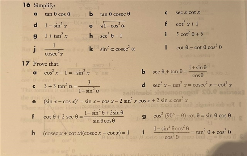 Hello, I need help simplifying question 16 i please, thanks-example-1