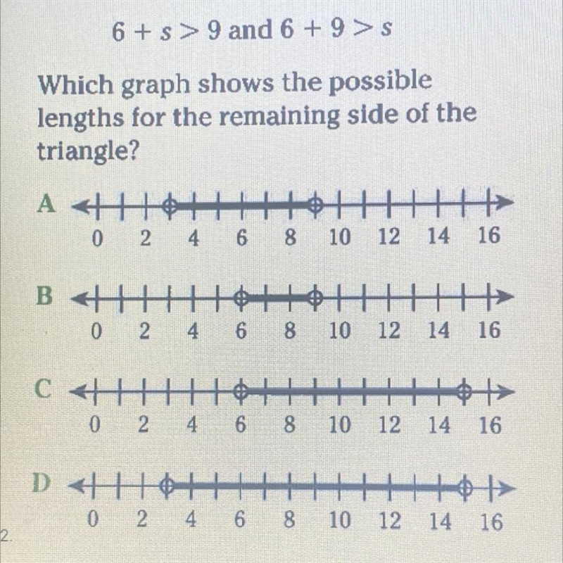 Hello I need help the question asks ; two sides of a triangle are 6mm and 9 mm long-example-1