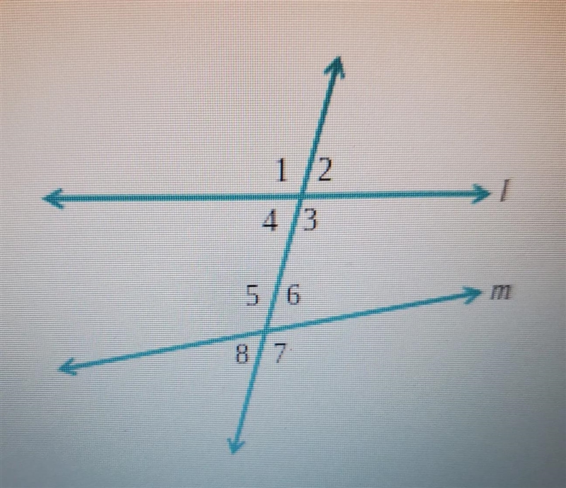 Give 1 pair of Vertical and 1 pair of Supplementary angles-example-1