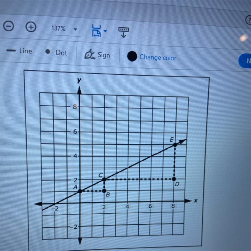 4. What is the ratio of the length of a vertical side to the length of the horizontal-example-1