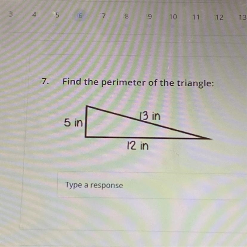 Find the perimeter of the triangle-example-1