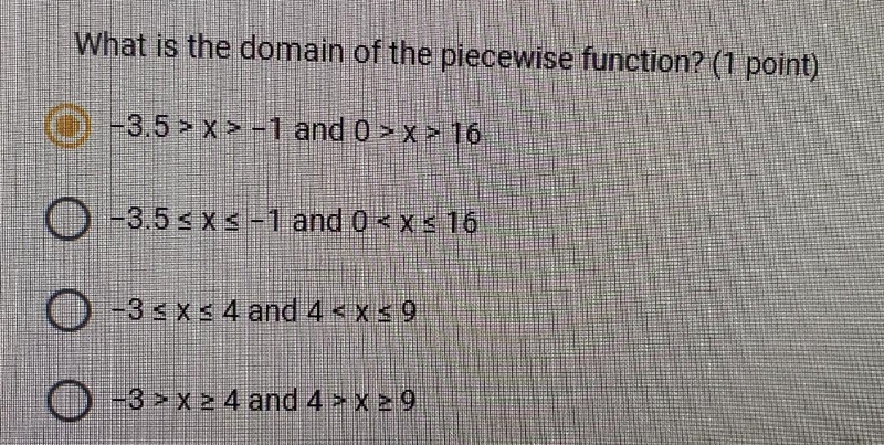 The piecewise function shown is made up of a quadratic function and a linear function-example-2