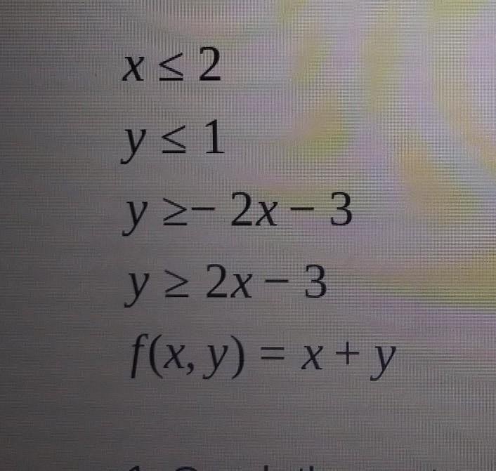 Find the maximum and minimum values of the function for this region.-example-1