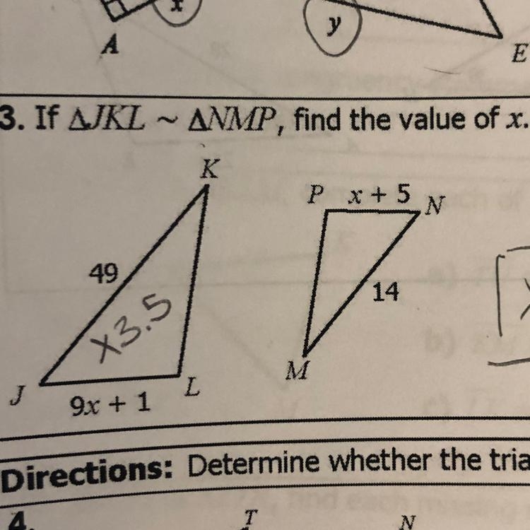 I do not know what x is please help-example-1