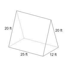 Identify the following solids. Then find the volumemy answer was wrong : Solid: Triangular-example-1