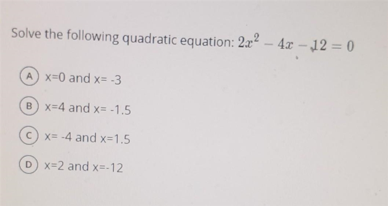 I was told to put the x value in parenthesis before you square it. can you help?-example-1