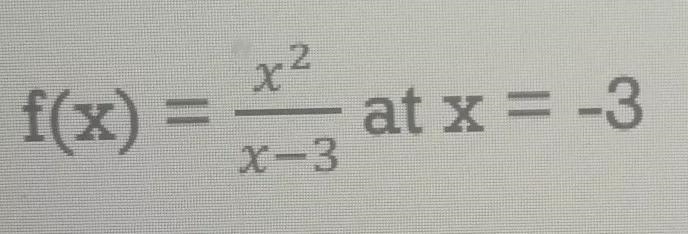 Determine if the given function us continuous at given value of x. Show the solution-example-1