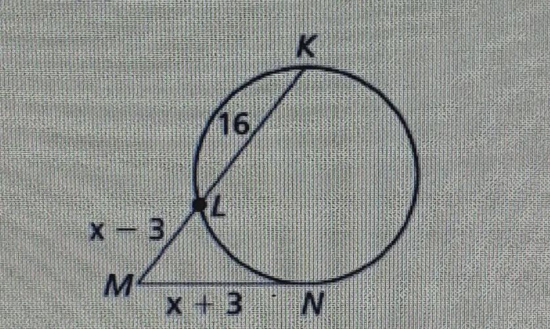 Find the value of "X" and find the measure of the indicated line segment-example-1