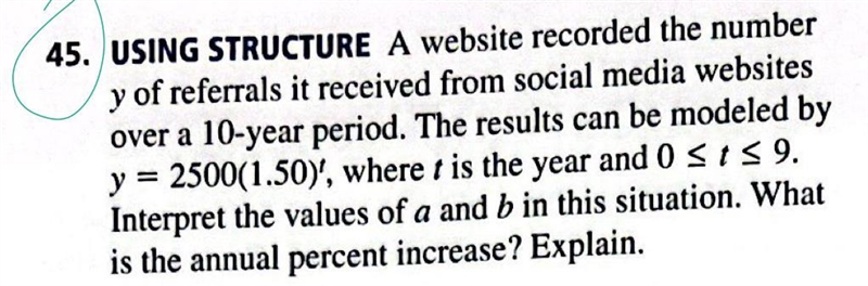 A website recorded the numbery of referrals it received from social media websitesover-example-1