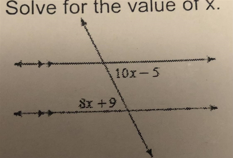 Solve for the value of x-example-1