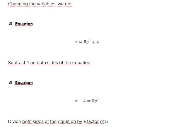 Find the inverse of the following function:(x) = 5x + 4Answer 5 Points-'(x) =-example-2