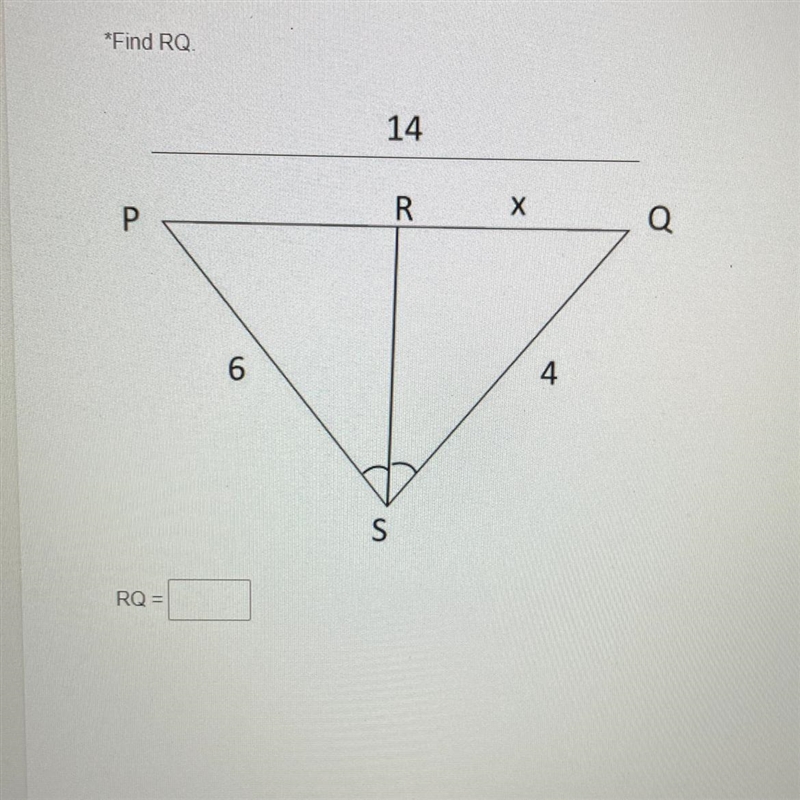 Triangle Proportionality and Angle Bisector TheoremsNeed answers and help please-example-1