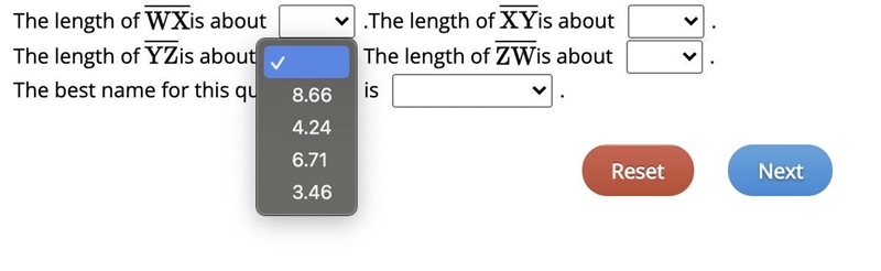 WXYZ is a quadrilateral graphed in the coordinate plane with vertices W(0,5),X(-3,2), Y-example-3