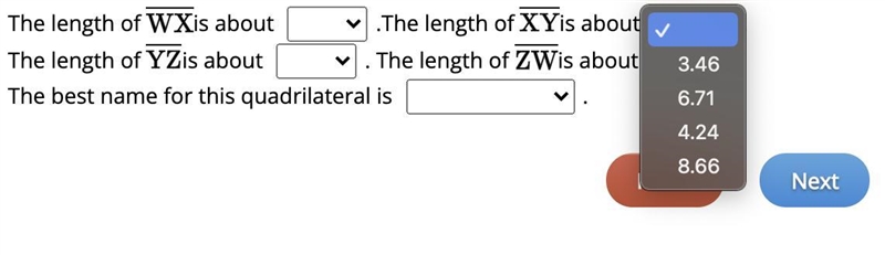 WXYZ is a quadrilateral graphed in the coordinate plane with vertices W(0,5),X(-3,2), Y-example-4