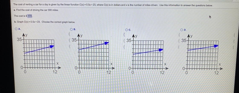 I need some assistance choosing which of this graphs in multiple choice the answer-example-1