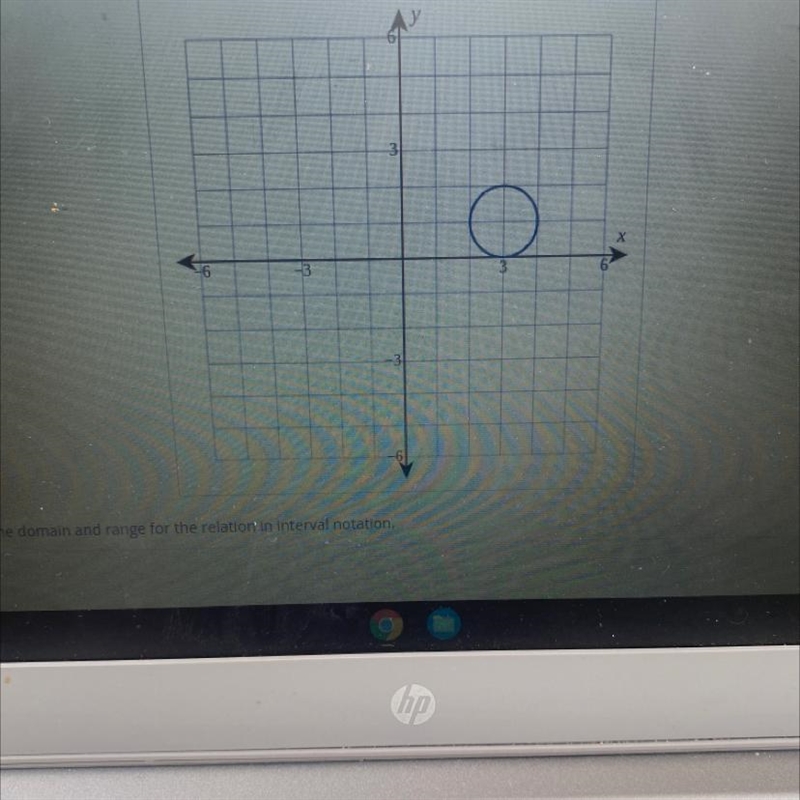 Consider the following relation and determine the doMain and range for the relation-example-1