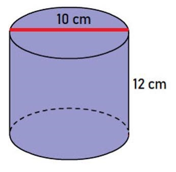 Calculate the volume of the cylinder. Use 3.14 for pi and round your answer to the-example-1