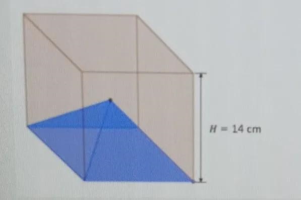 What is the lateral area of the scuare pyramid inside of the cube? ROUND YOUR ANSWER-example-1