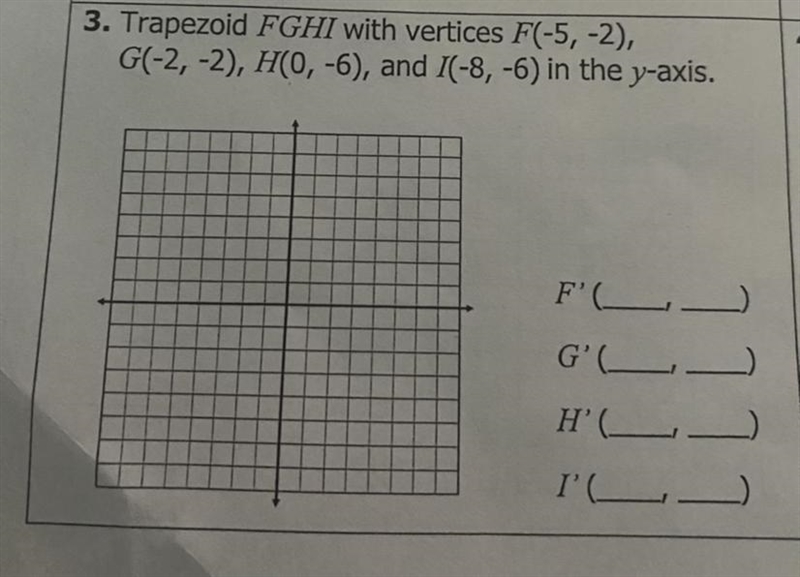 Please answer the question and provide me with the coordinates and the reflection-example-1