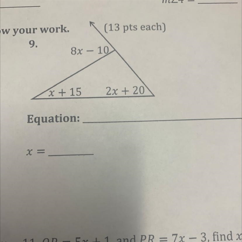 Need help with Geometry math problem #9-example-1