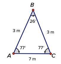 Classify the following triangle. options: Isosceles Equilateral Scalene Right-example-1