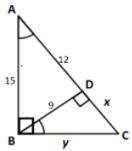 What are the values of x and y?-example-1