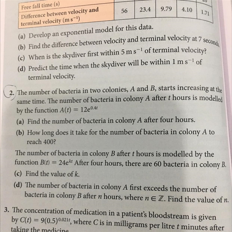 I would like help solving question number two. Please be patient when answering as-example-1