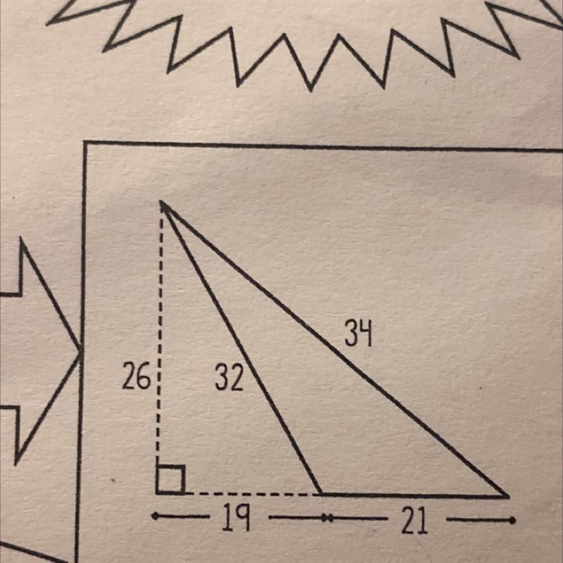 I Solved for the area and got 273, is that right?-example-1