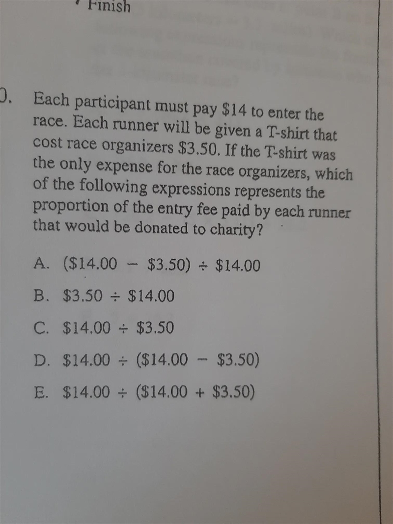 Each participant must pay $14 to enter the race. Each runner will be given a T-shirt-example-1